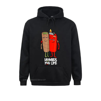 Homes for Life Blunt and Lighter. Funny Hoodie