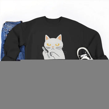 Sorry I Don't Speak Human Cat Hoodie Funny