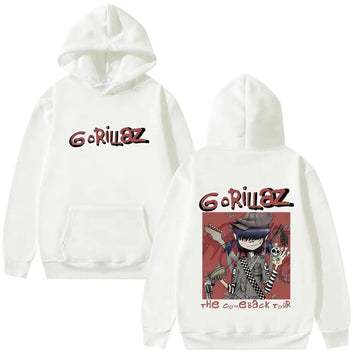 Rock Band Gorillaz The Come Back Tour Hoodie music