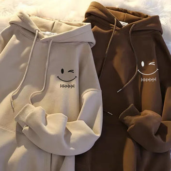 Smiling Face Funny Hoodie