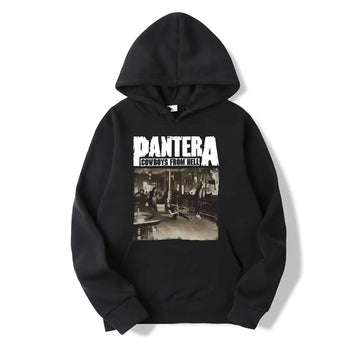 Pantera Cowboys From Hell Hoodie Metal Band