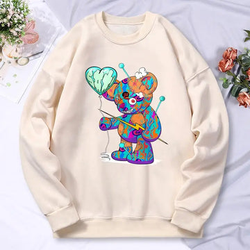 Puppet Bear With Balloon sweater