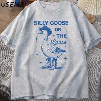 Silly Goose on The Loose Tshirt Funny