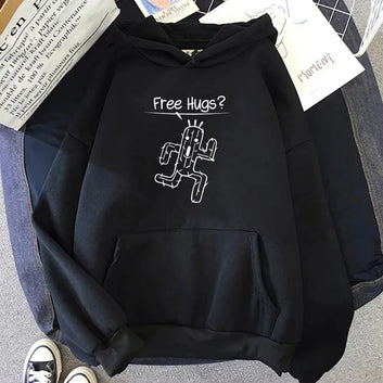 Funny Cactus Free Hugs Hoodie