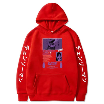 Anime Chainsaw Man Reze Hoodie