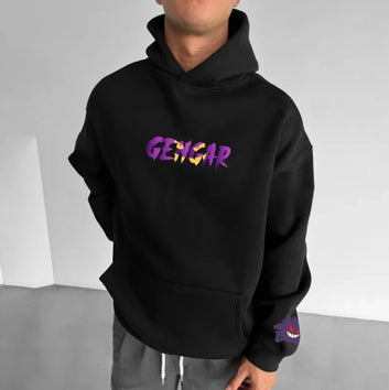 Pokemon Gengar Hoodie Anime