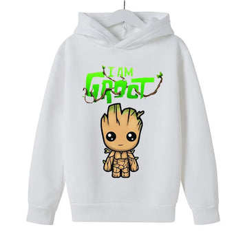 Childrens Hoodie Guardians of The Galaxy Groot