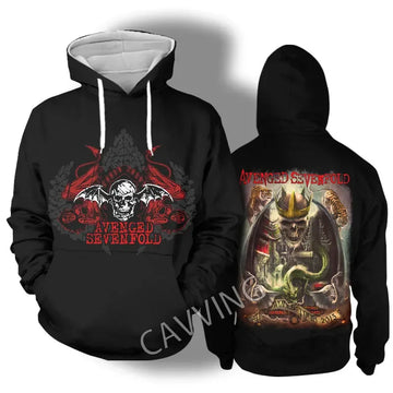 Avenged Sevenfold Rock Band Hoodie Music