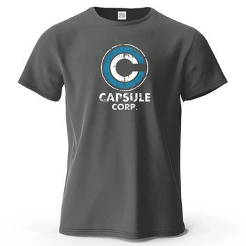 Anime Dragon Ball Capsule Corp T-shirt