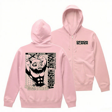 Demon Slayer Anime Hoodie Zip Up