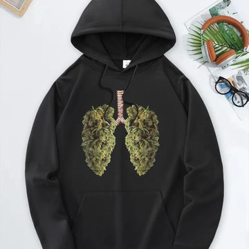 Funny Bud Lungs Hoodie