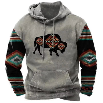 Animal Hoodie Buffalo