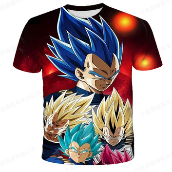 Anime Dragon Ball Tshirt Multiple Designs Children and Adult Sizes