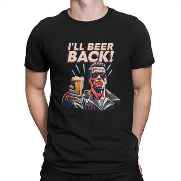 The Terminator T Shirt I'll Be Back Funny Movie