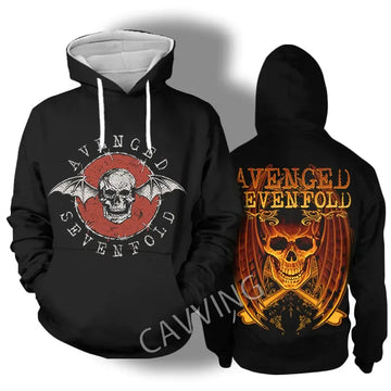 Avenged Sevenfold Rock Band Hoodie Music
