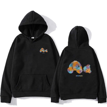 Funny missing head teddy bear hoodie