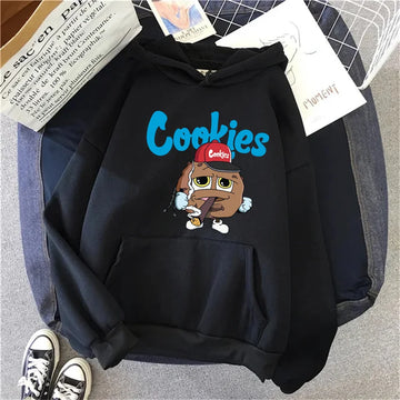Cookies hoodie smoking cookie