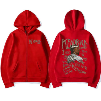 Rapper Kendrick Lamar Zipper Hoodies Mr Morale & The Big Steppers music