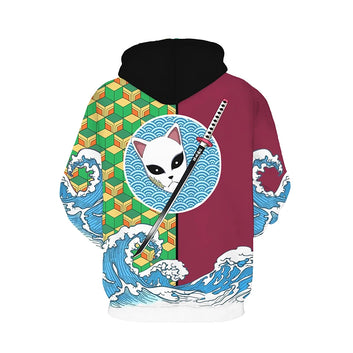 Anime Demon Slayer Kimetsu No Yaiba hoodie