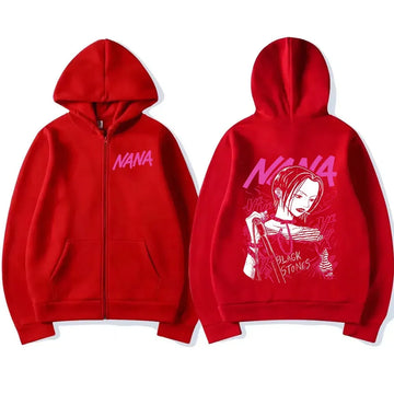 Anime Nana Osaki Zip Up Hoodie