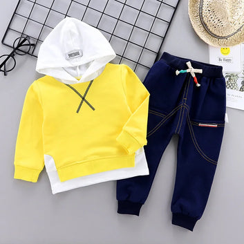 2Pcs/Sets Toddler Tracksuits with hoodie
