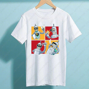 Bender Cartoon Futurama TShirt Multiple Designs