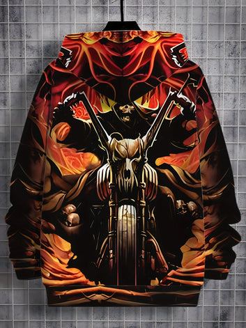 Halloween Grim Reaper motorcycle