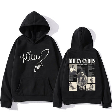 Singer Miley Cyrus Hoodie Music
