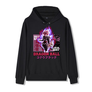 Anime Dragon Ball Hoodie Goku Black