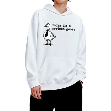 Funny Today I'm A Serious Goose hoodie