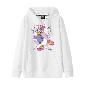 Donald Duck and Daisy Disney cartoon hoodie