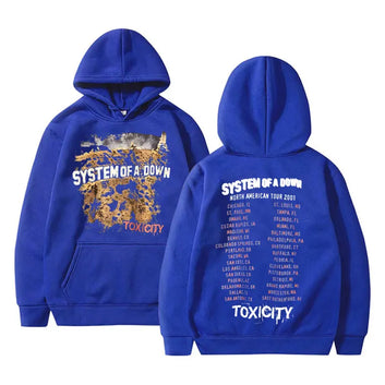 Rock Band System of A Down Toxicity Tour Hoodie music
