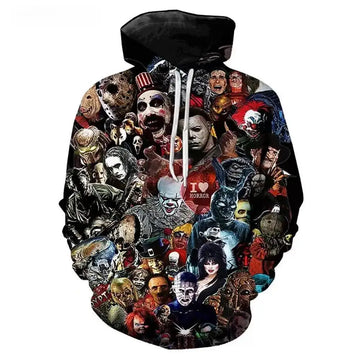 Halloween Killer Horror Movie hoodie multiple designs