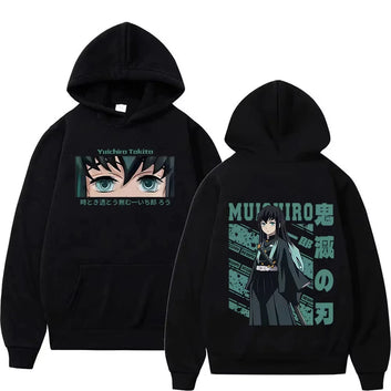 Anime Demon Slayer Hoodie Muichiro Tokito