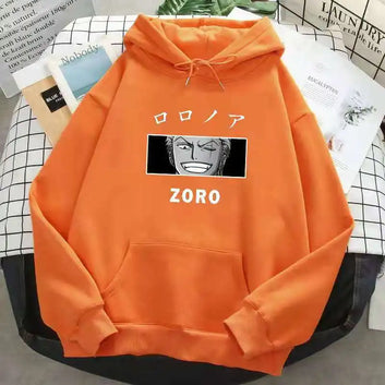 Anime One Piece Zoro Hoodie Multiple Designs