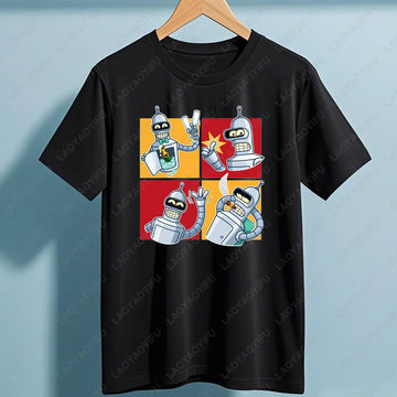 Bender Cartoon Futurama TShirt Multiple Designs