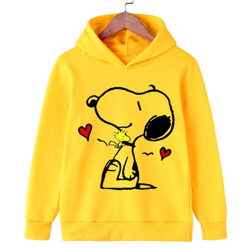 Cute Snoopy Hoodie Children Cartoon