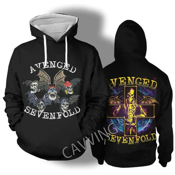 Avenged Sevenfold Rock Band Hoodie Music