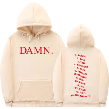 Damn Kendrick Lamar Hoodie rapper music