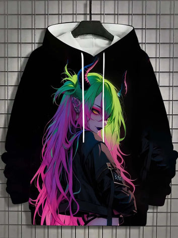 Cartoon Sexy Bad Girl  hoodie