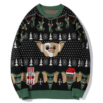 Ugly Christmas Sweater Gremlins mogwai movie funny