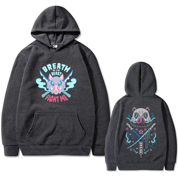 Anime Demon Slayer Hashibira Inosuke Hoodie