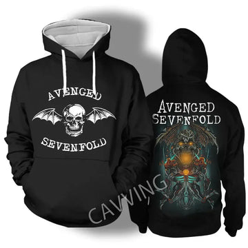 Avenged Sevenfold Rock Band Hoodie Music