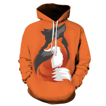 Fox Oversized Hoodie