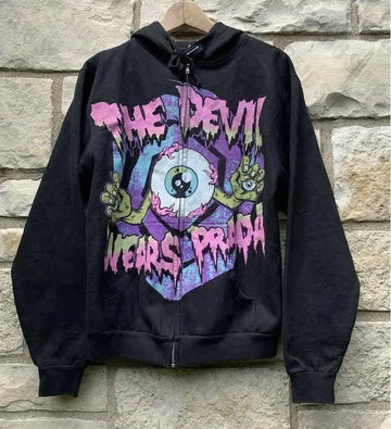 Zip Up Hoodies The devil wears prada