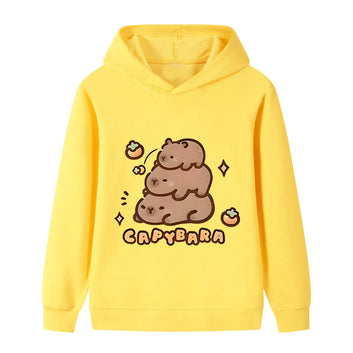 Capybaras Funny Hoodie