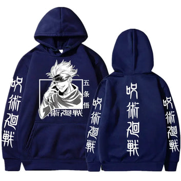 Anime Jujutsu Kaisen Gojo Satoru Hoodie