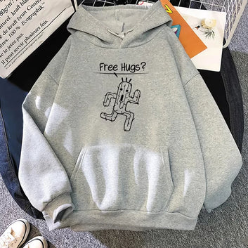 Funny Cactus Free Hugs Hoodie