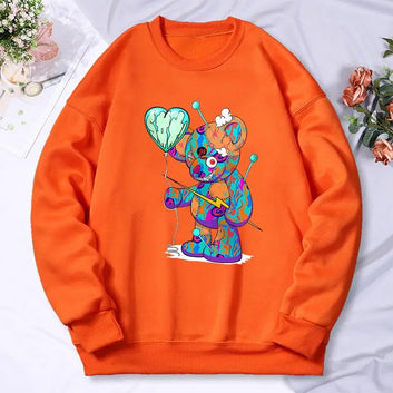 Puppet Bear With Balloon sweater