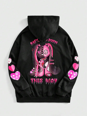 Pink Puppet rabbit Hoodie